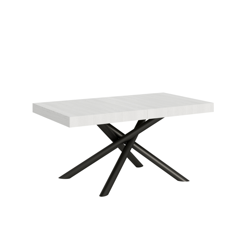 Tavolo allungabile 90x160/264 cm Famas telaio Antracite