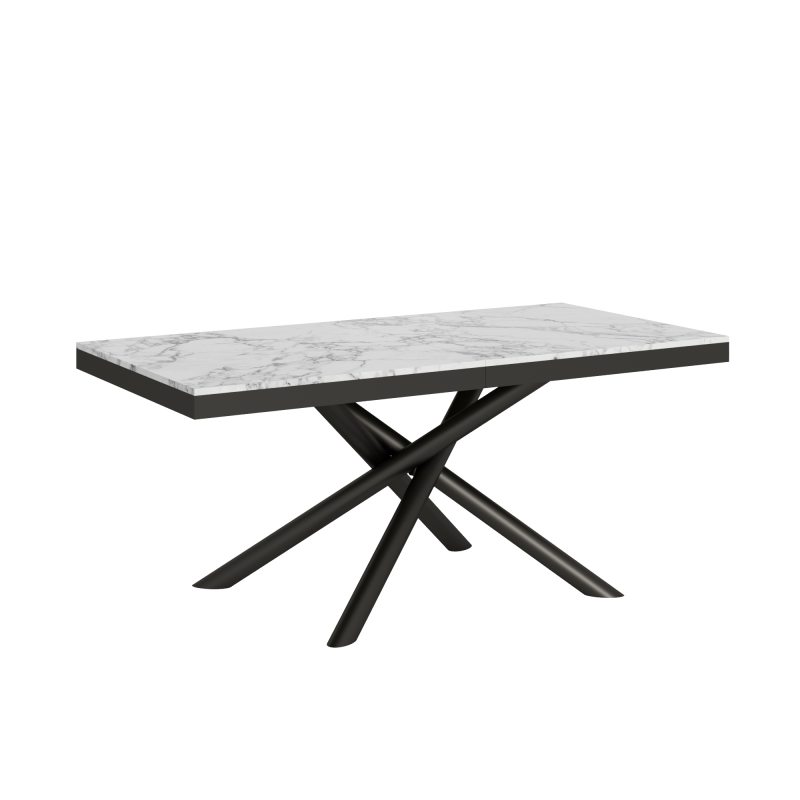 Tavolo allungabile 90x180/284 cm Famas Evolution telaio Antracite