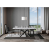 Tavolo allungabile 90x120/380 cm Famas Evolution telaio Antracite