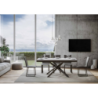 Tavolo allungabile 90x160/420 cm Famas Evolution telaio Antracite