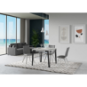 Tavolo allungabile 90x90/246 cm Rio telaio Antracite