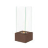 Caminetti al bioetanolo Levels 25cm X 25cm H 65cm Stones