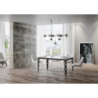 Tavolo allungabile 90x180/440 cm Karamay Evolution telaio Antracite