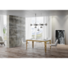 Tavolo allungabile 90x160/420 cm Karamay Evolution telaio Oro