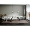 Tavolo allungabile 90x160/420 cm Proxy telaio Antracite
