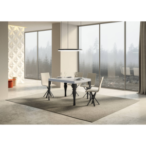 Zoom Tavolo allungabile 90x140/244 cm Paxon telaio Antracite