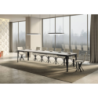 Tavolo allungabile 90x180/440 cm Paxon Evolution telaio Antracite