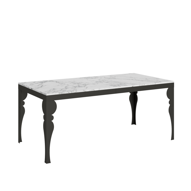 Tavolo allungabile 90x180/440 cm Paxon Evolution telaio Antracite