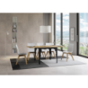 Tavolo apribile 90x90/180 cm Paxon Libra telaio Antracite