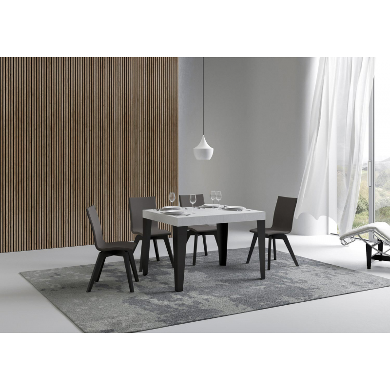 Tavolo allungabile 70x110/194 cm Flame telaio Antracite