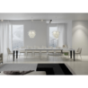 Tavolo allungabile 90x180/440 cm Flame telaio Antracite