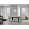 Tavolo allungabile 90x180/284 cm Flame Evolution telaio Antracite
