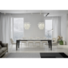 Tavolo allungabile 90x180/284 cm Flame Evolution telaio Antracite