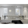 Tavolo allungabile 90x180/440 cm Flame Evolution telaio Antracite