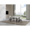 Tavolo allungabile 70x110/194 cm Everyday telaio Antracite