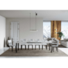 Tavolo allungabile 90x160/264 cm Everyday telaio Antracite
