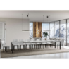 Tavolo allungabile 90x160/420 cm Everyday telaio Antracite
