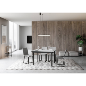 Zoom Tavolo allungabile 90x120/180 cm Cumar telaio Antracite