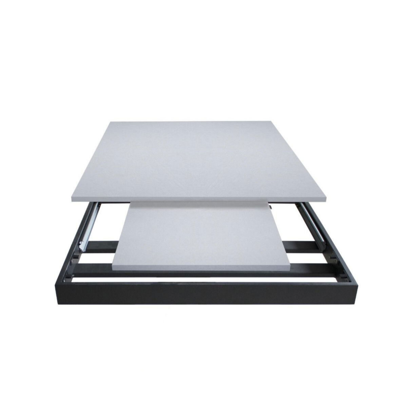 Tavolo allungabile 90x120/180 cm Cumar telaio Antracite