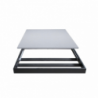 Tavolo allungabile 90x160/220 cm Mirhi telaio Antracite