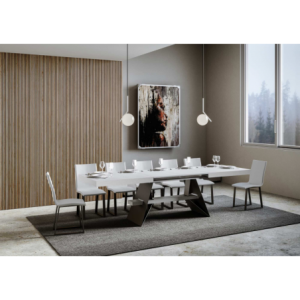 Zoom Tavolo allungabile 90x160/420 cm Baita telaio Antracite