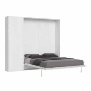 Letto a scomparsa 160 verticale Kentaro con colonna