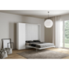 Letto a scomparsa 160 verticale Kentaro con colonna