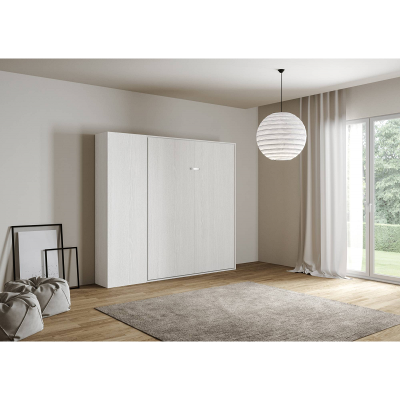 Letto a scomparsa 140 verticale Kentaro con colonna