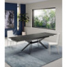 Set di 4 Sedie in similpelle Cleo 40cm X 42cm H 96cm Stones