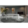 Set di 4 Sedie in similpelle Cleo 40cm X 42cm H 96cm Stones