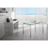 Tavolo Allungabile 130/200 x 80 cm Baud 80cm X 130/200cm H 75cm Stones