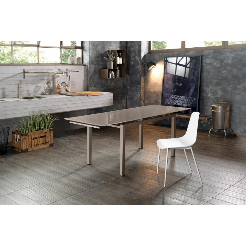 Tavolo Allungabile 130/200 x 80 cm Baud 80cm X 130/200cm H 75cm Stones