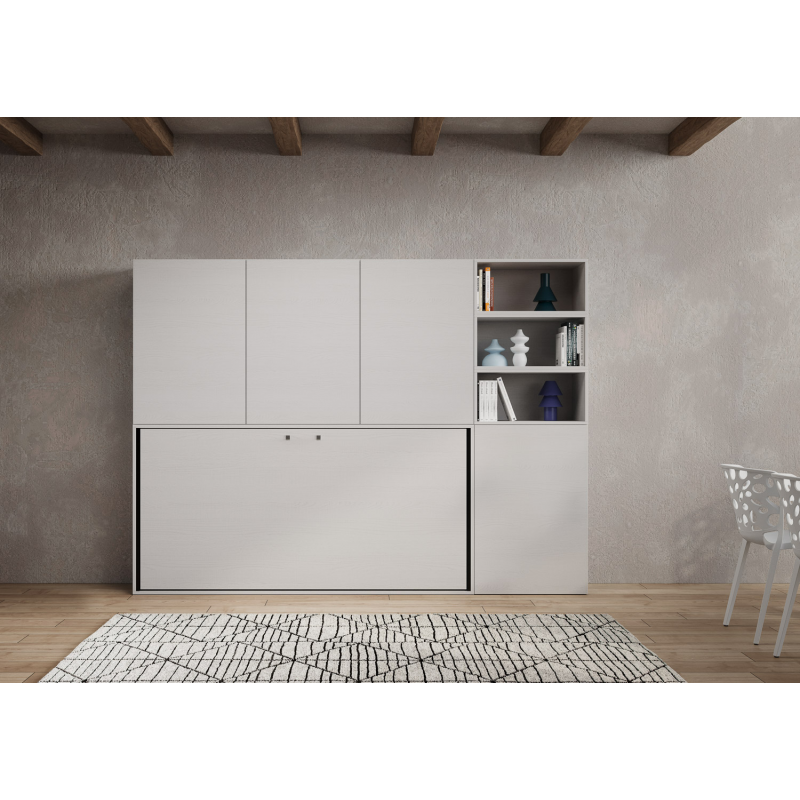 Letto a scomparsa singolo orizzontale Kando composizioni