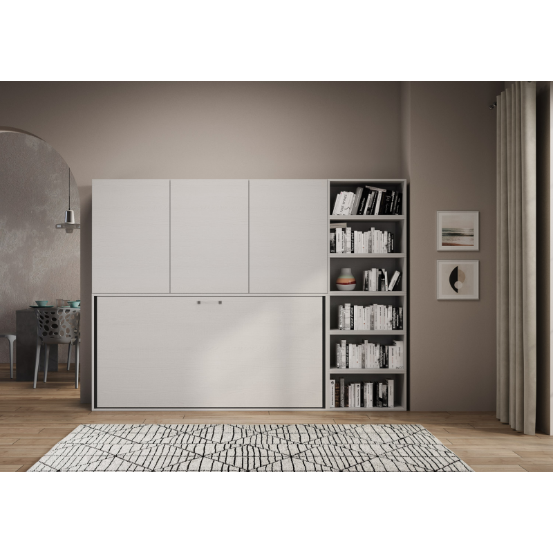 Letto a scomparsa singolo orizzontale Kando composizioni