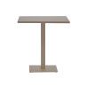 Piano in alluminio 70x70 tortora Moia resistente e leggero