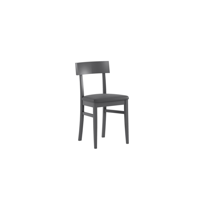 Set di 2 Sedie in legno laccato Monaco 44cm X 45cm H 82cm Stones