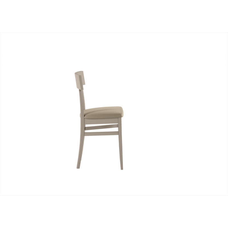 Set di 2 Sedie in legno laccato Monaco 44cm X 45cm H 82cm Stones
