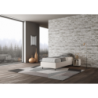 Letto Sommier imbottito Singolo 80x210 cm Azelia