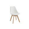 Set di 4 Sedie in polipropilene Carlotta 48.5cm X 52cm H 82cm Stones
