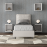 Letto imbottito Singolo 80x190 cm Antea