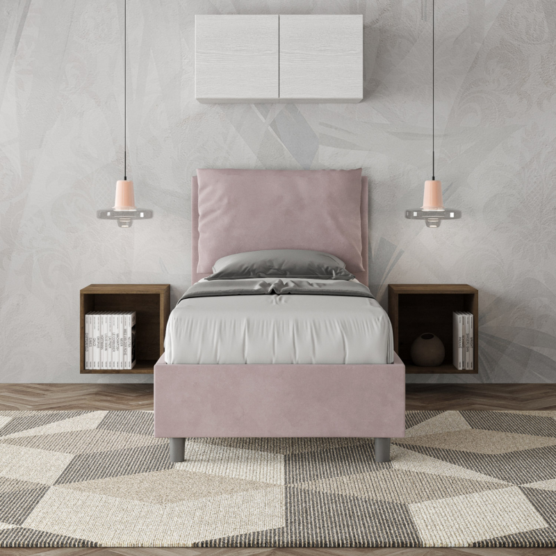 Letto imbottito Singolo 80x190 cm Antea