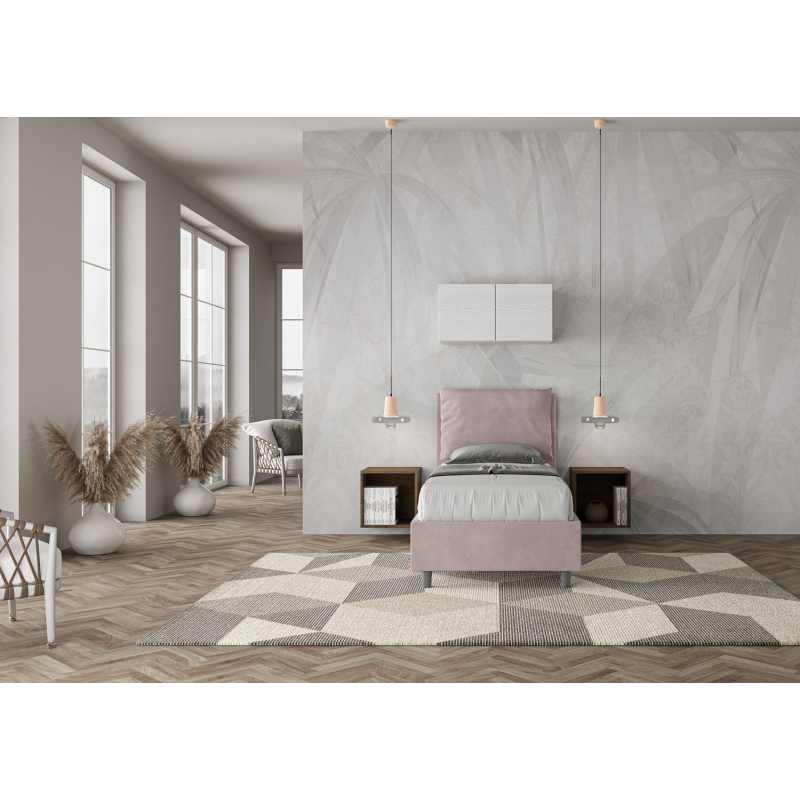 Letto imbottito Singolo 80x190 cm Antea