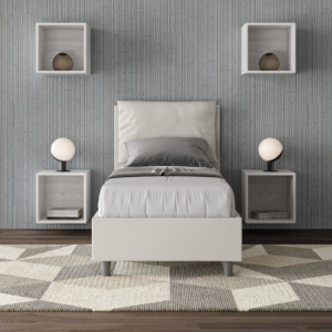 Zoom Letto imbottito Singolo 80x210 cm Antea