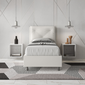 Zoom Letto imbottito Singolo 80x190 cm Appia