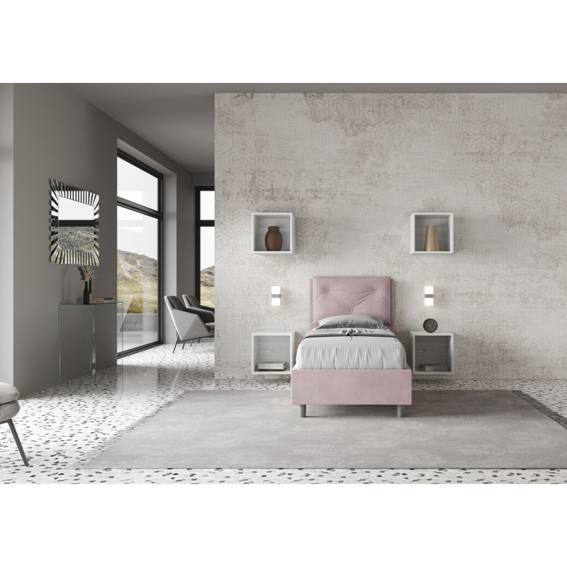 Letto imbottito Singolo 80x190 cm Appia