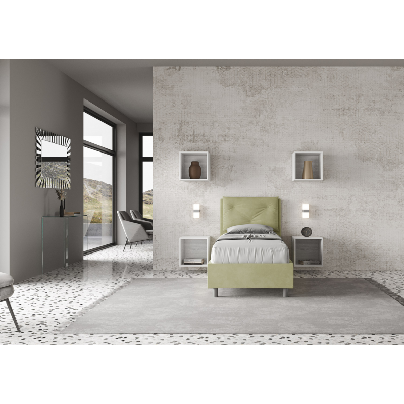 Letto imbottito Singolo 80x190 cm Appia