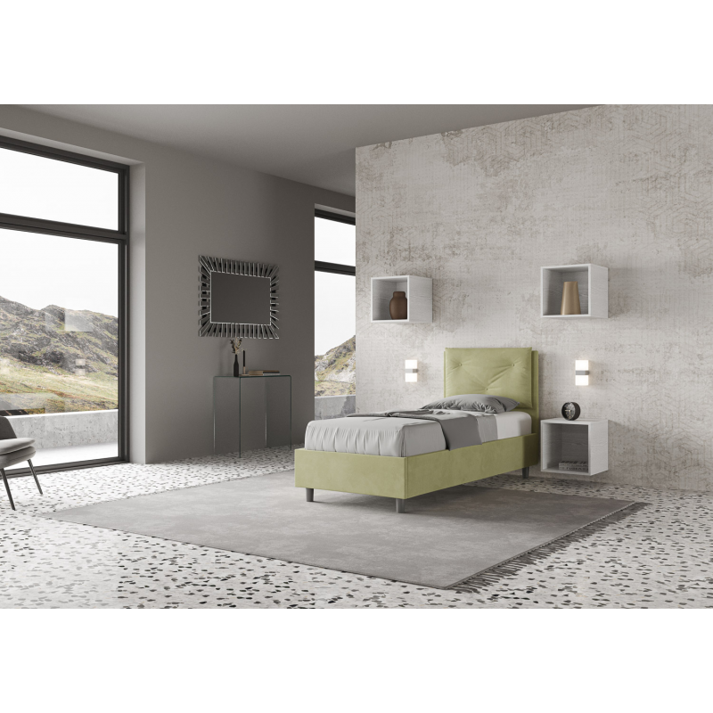 Letto imbottito Singolo 80x190 cm Appia