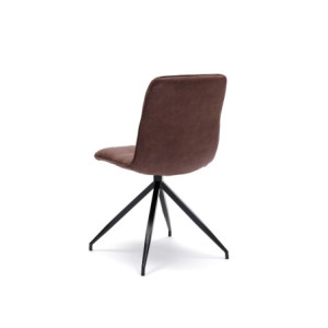 Zoom Set di 2 Sedie in tessuto Alba 43cm X 38cm H 86.5cm Stones