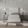 Letto imbottito Singolo 80x190 cm Focus