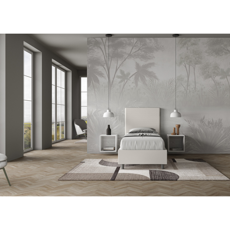 Letto imbottito Singolo 80x190 cm Focus